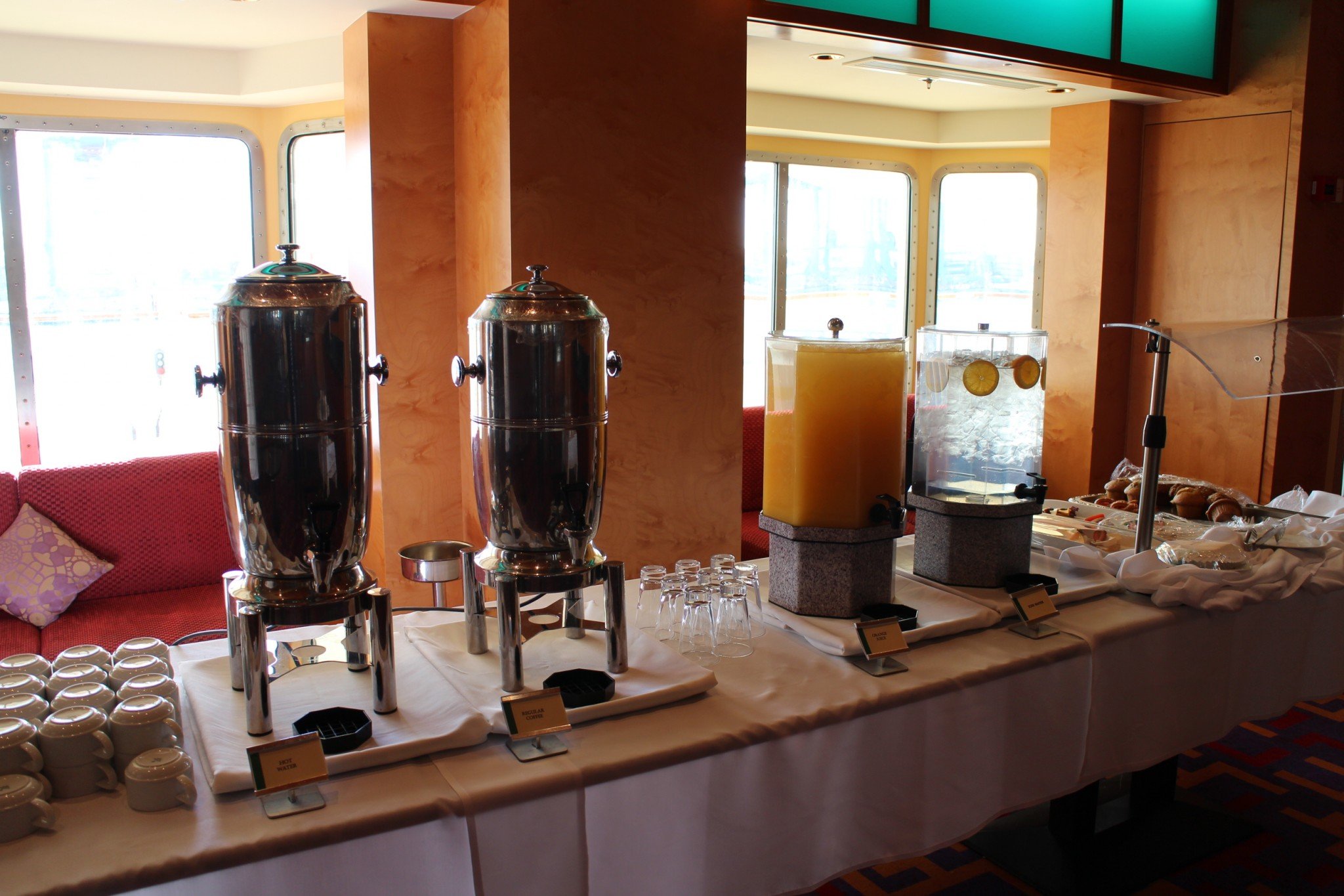 Norwegian Jewel suite perks 7 disembarking