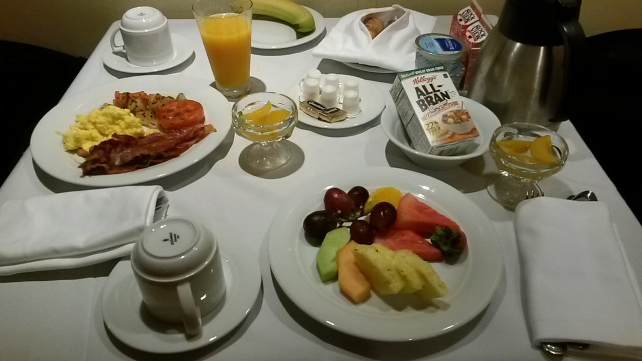 Norwegian Cruise Line suite breakfast