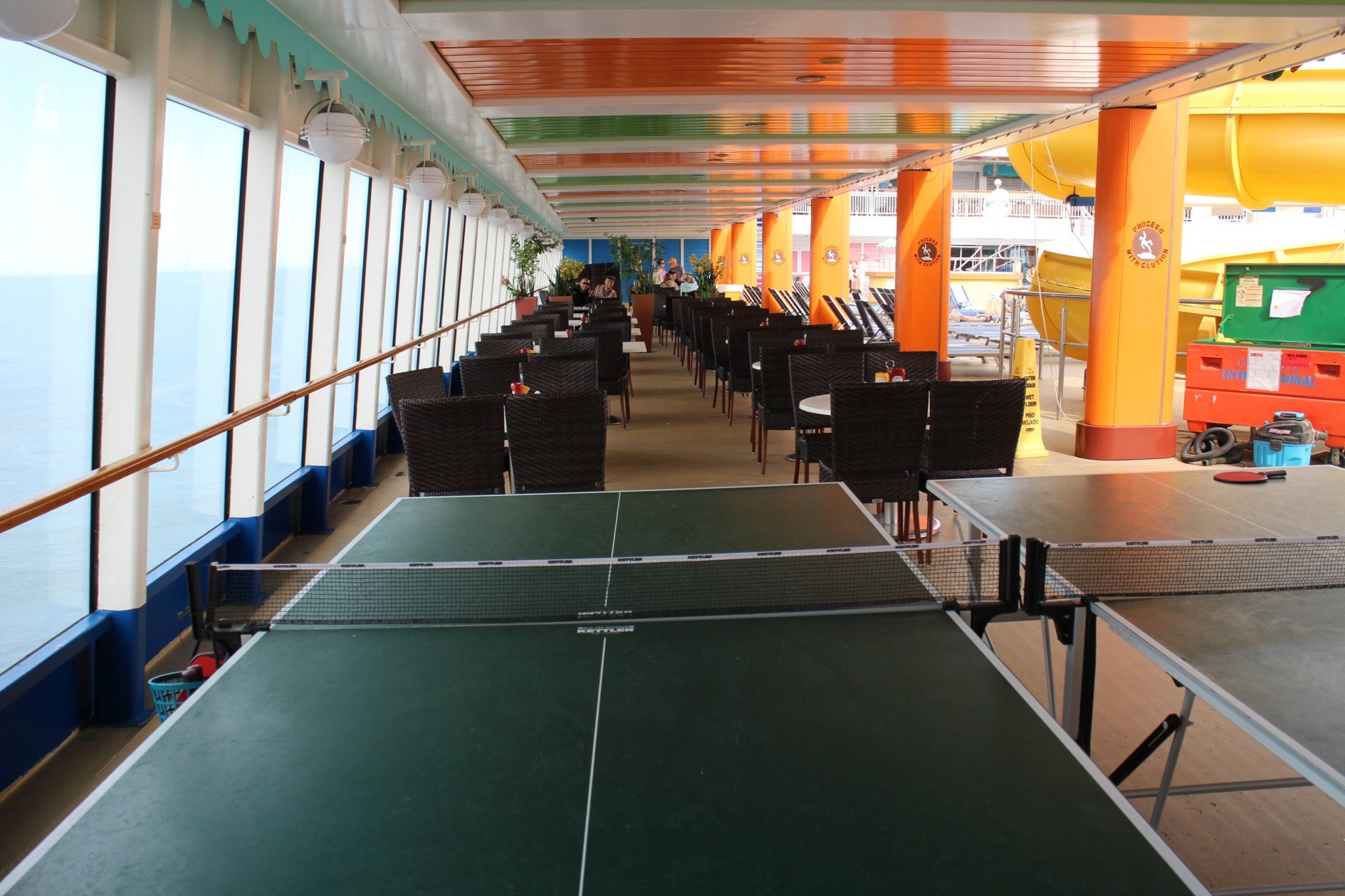 Norwegian Jewel Sun Deck activities