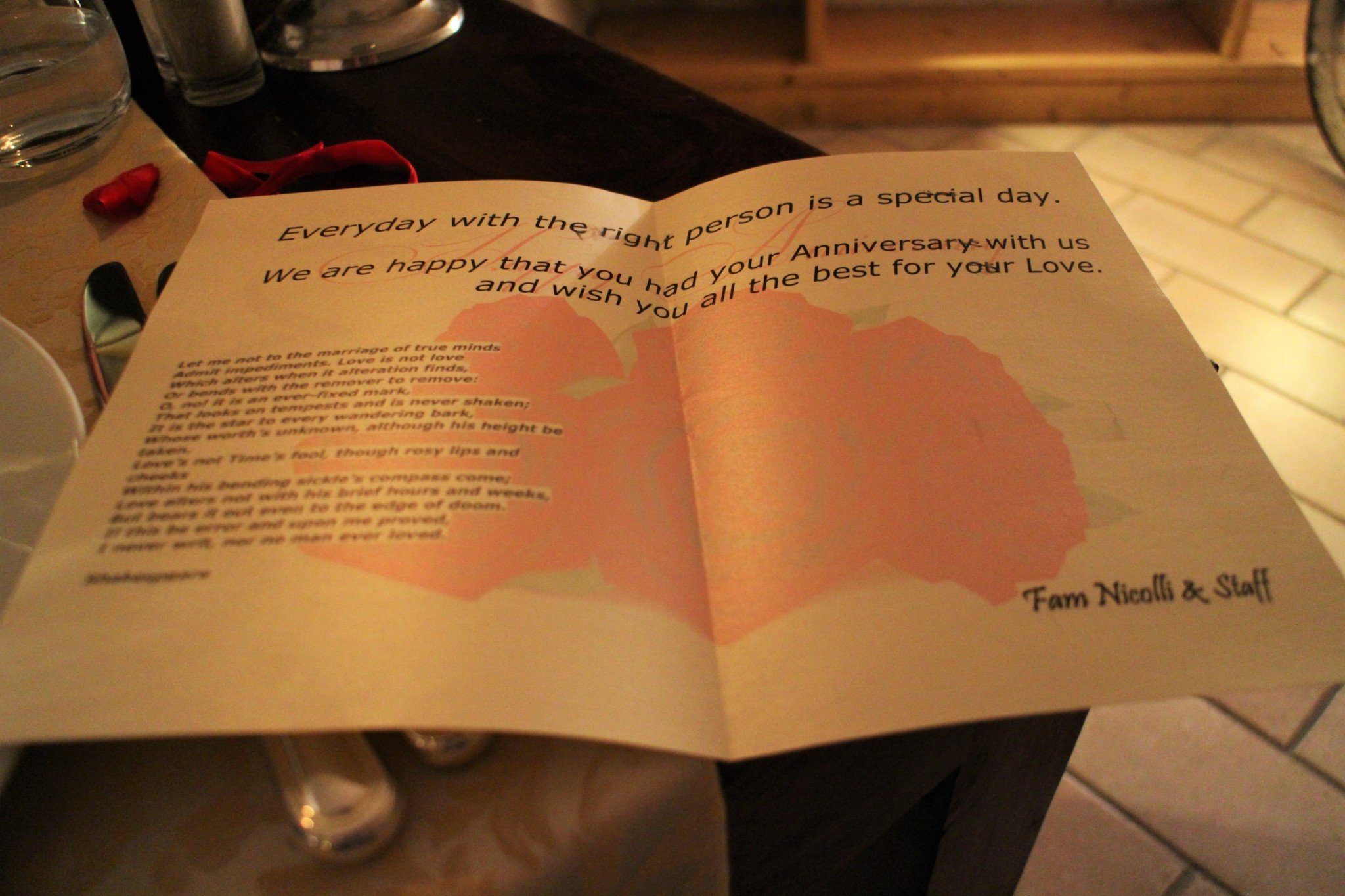 Villa Nicolli Anniversary