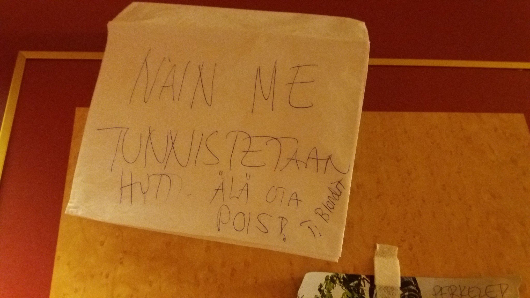 Mariella Retroristeily hytti 2