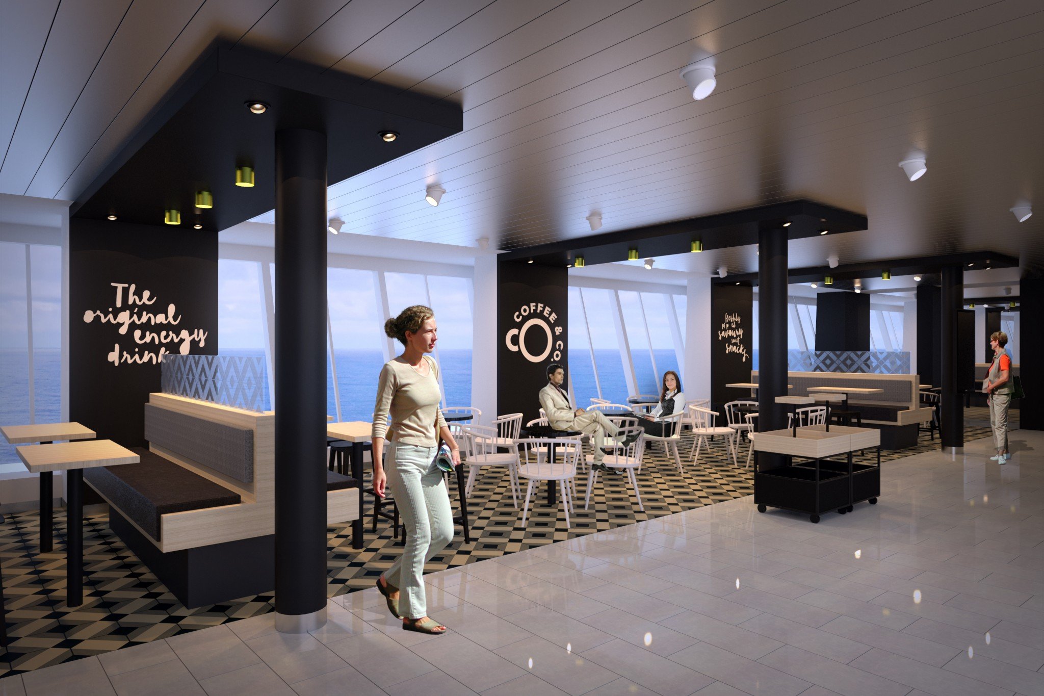 Silja Europa havainnekuva Coffee & Co Aprocos