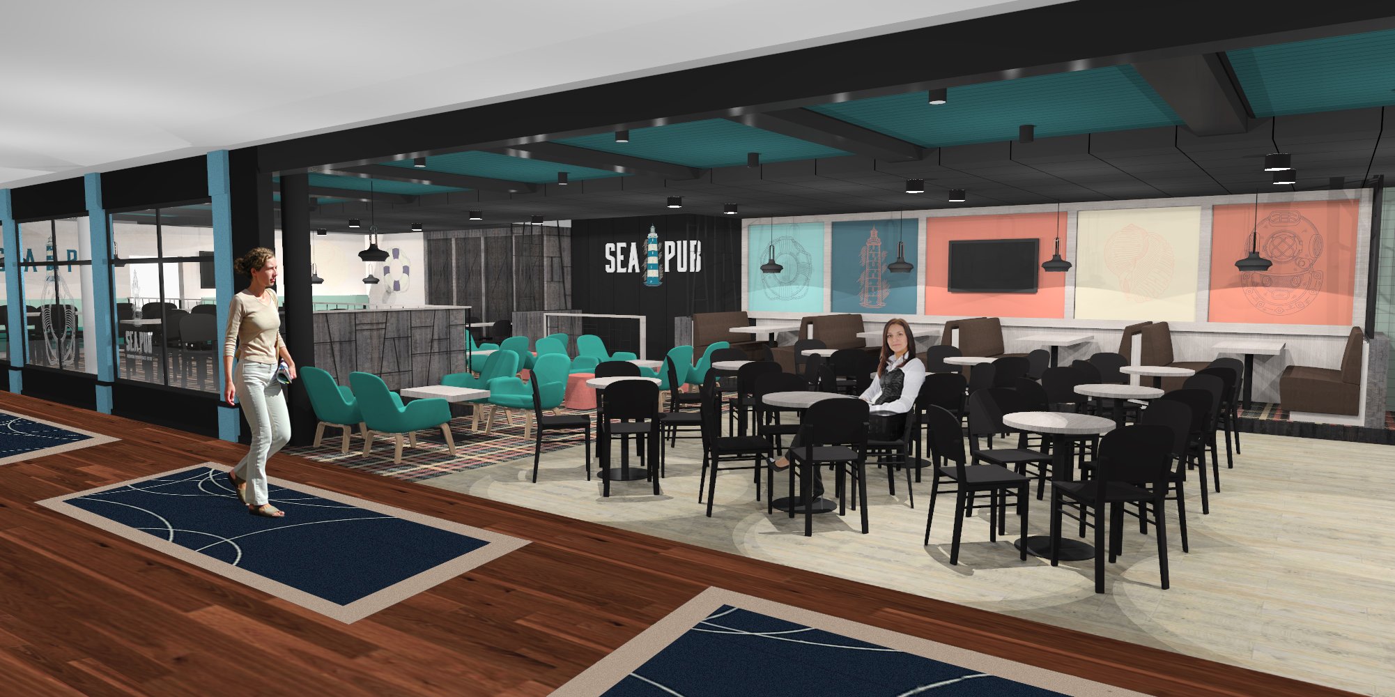 Silja Europa havainnekuva Sea Pub Aprocos