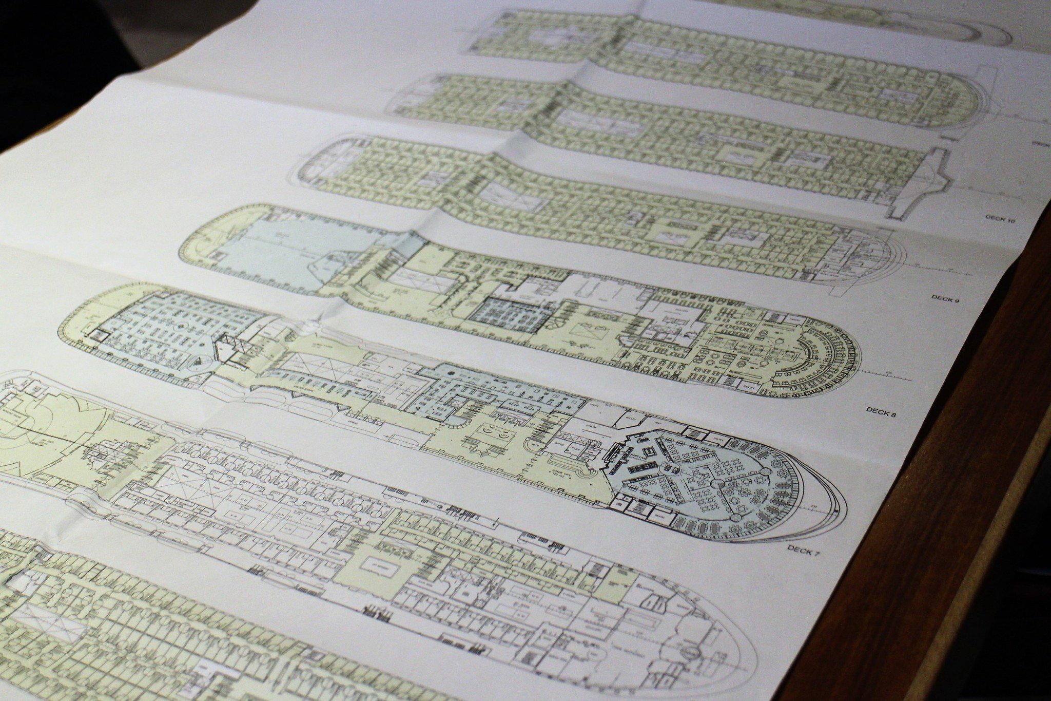 Silja Europa pohjapiirustus