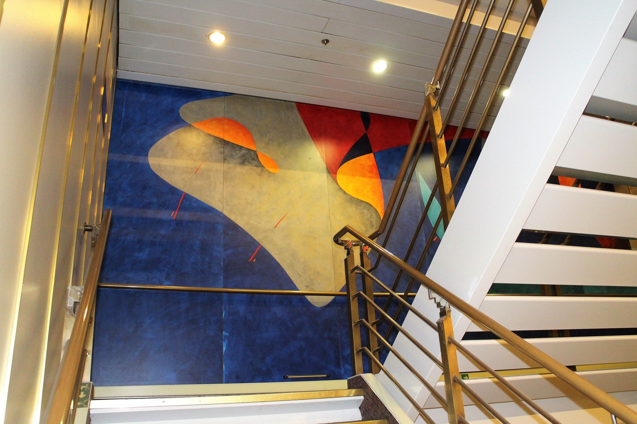 Silja Europa uudistus portaikko