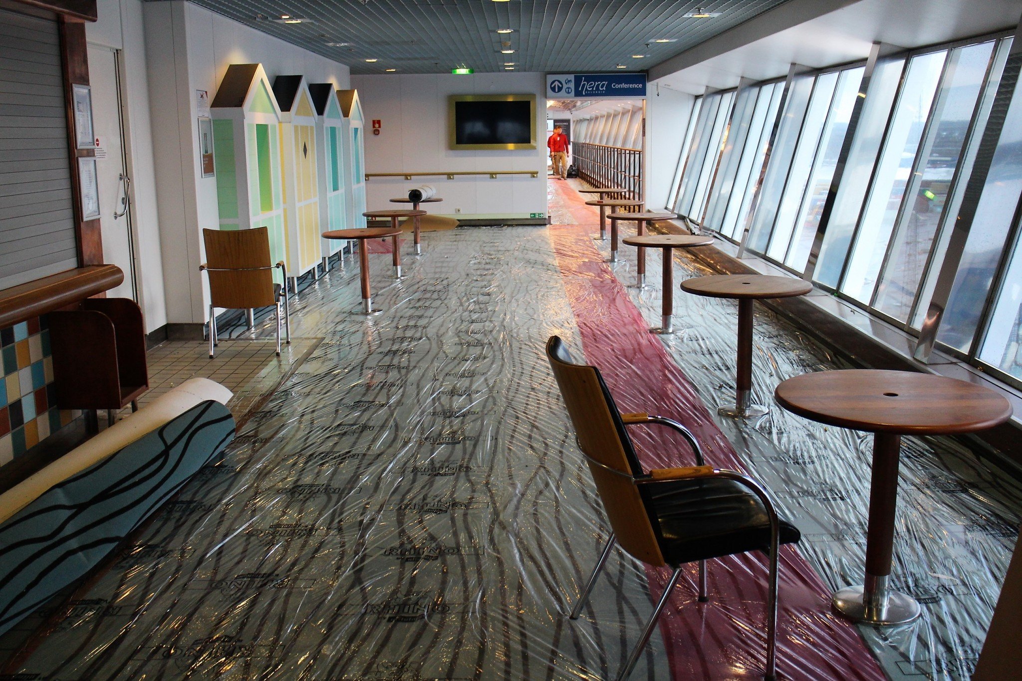 Silja Europa uudistus sauna beach