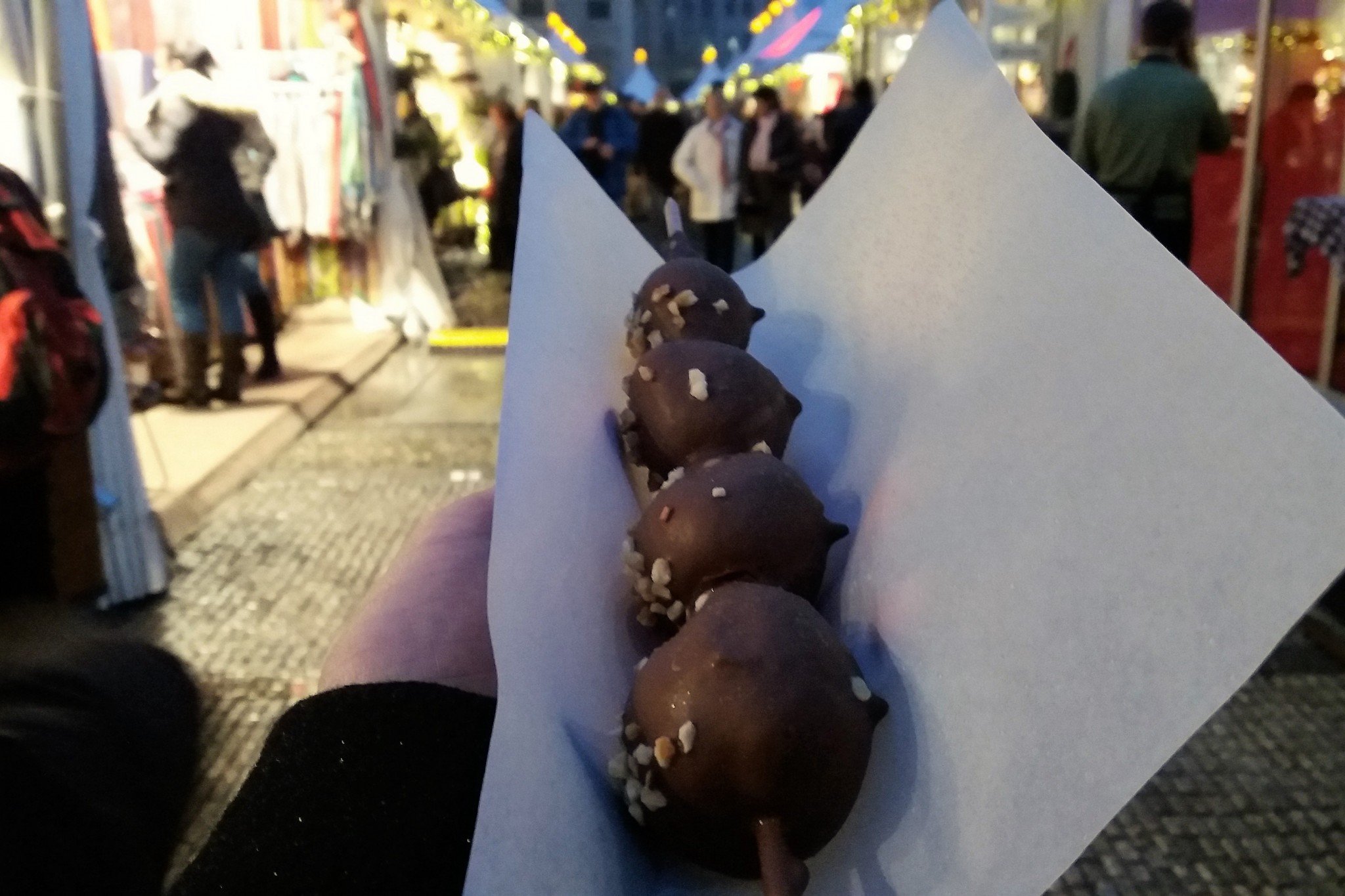 Berlin chocolate covered strawberries
