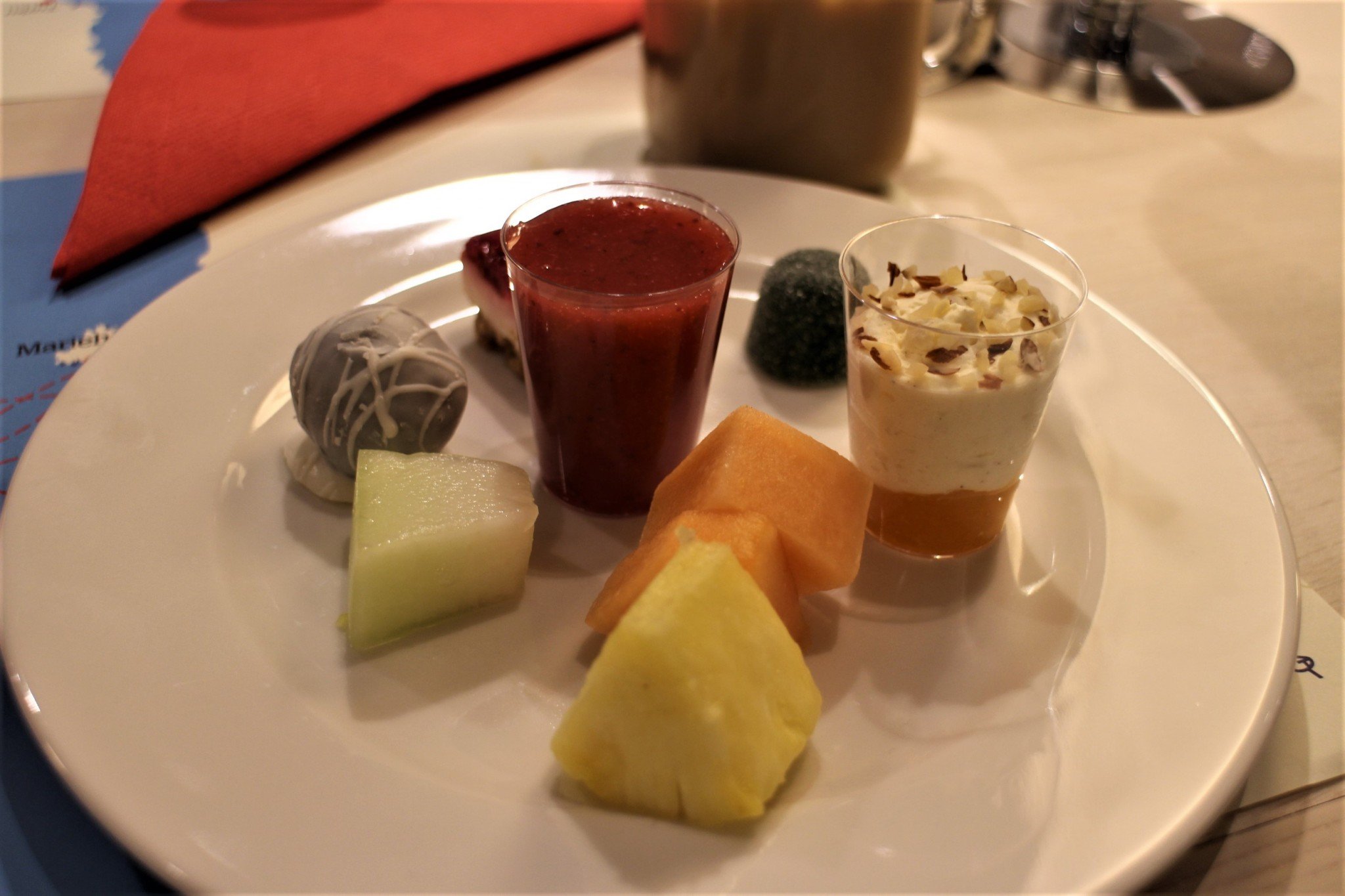 Silja Europa Buffet jälkkäri