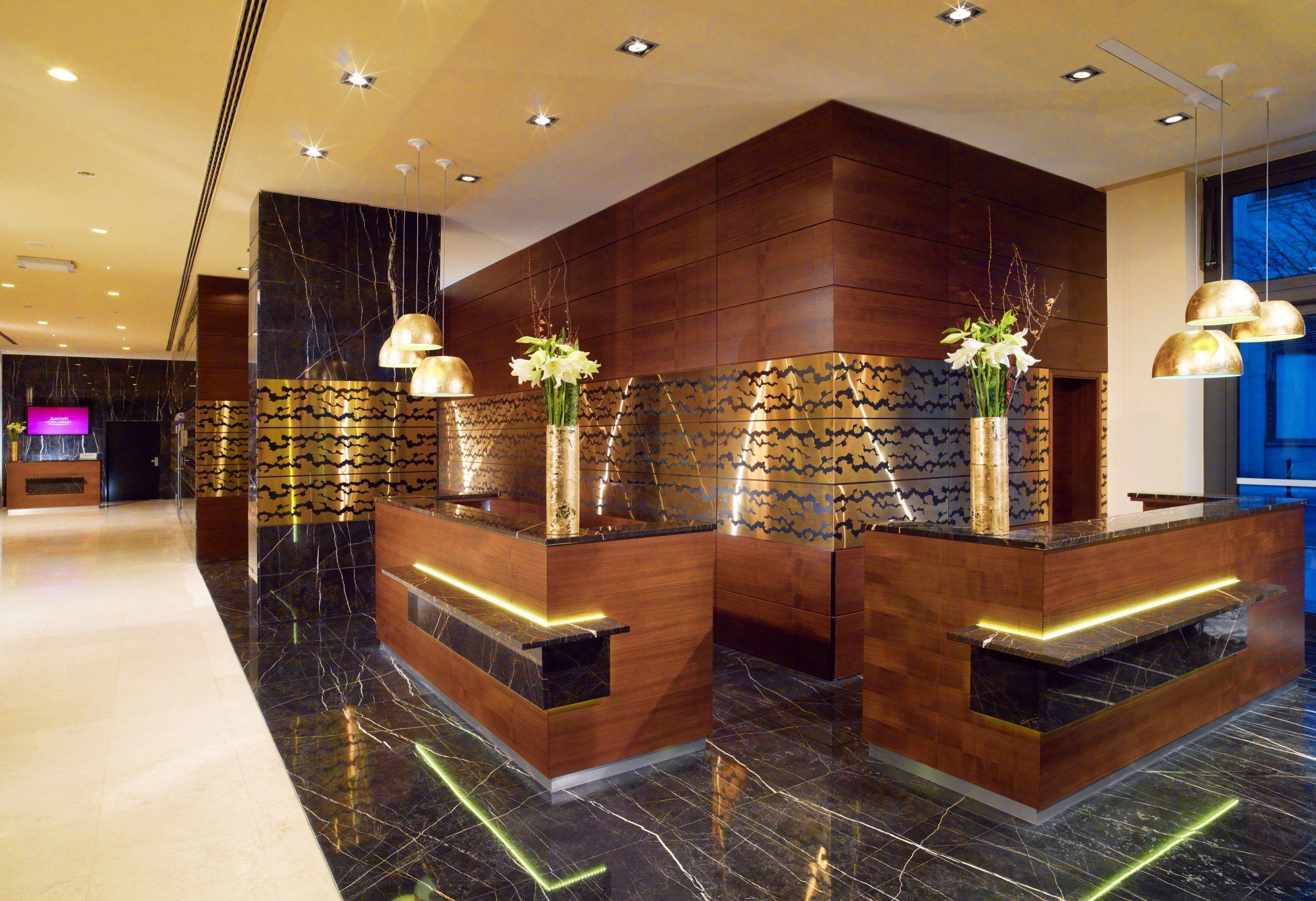 Berlin Marriott reception