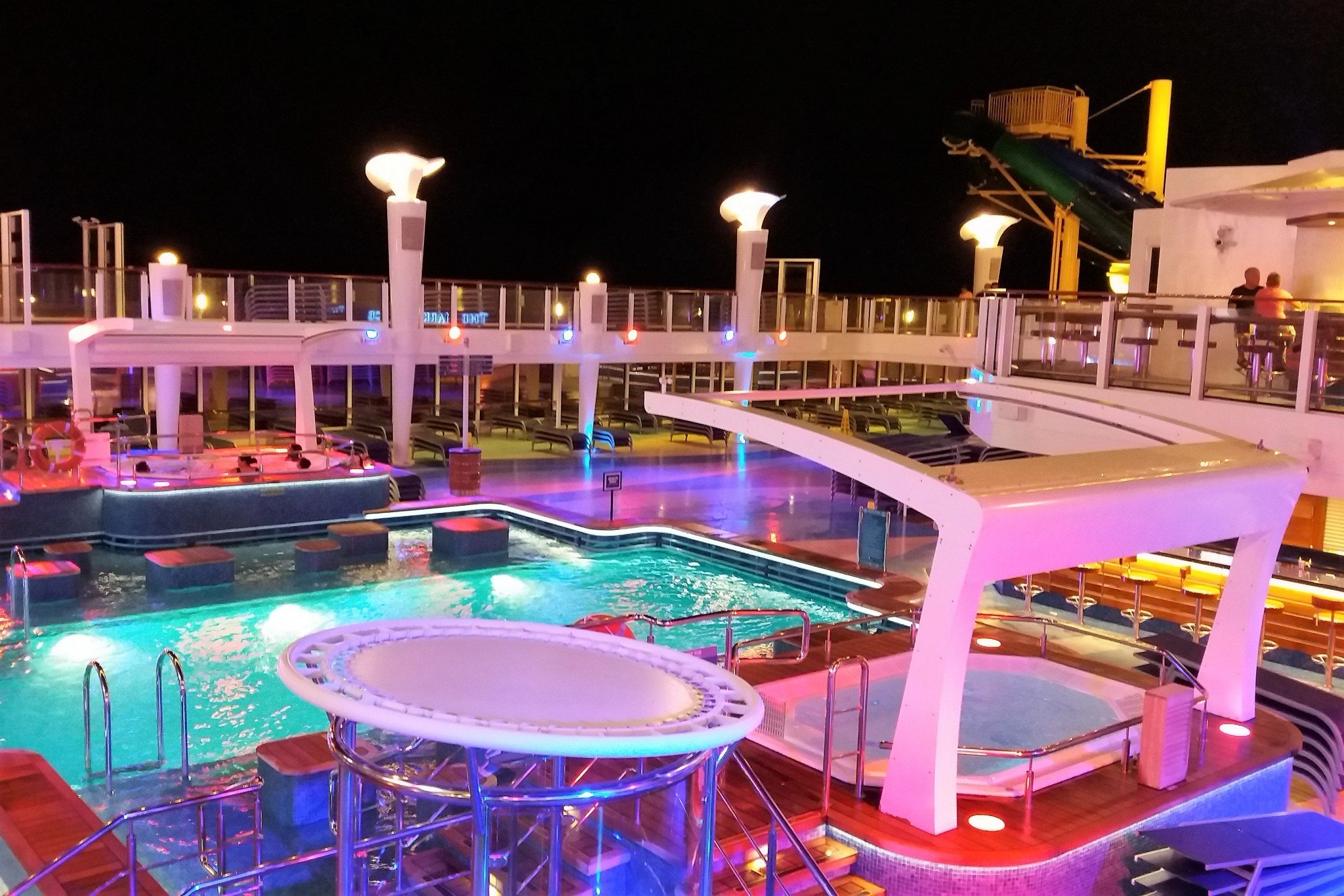 Norwegian Escape Pool Deck