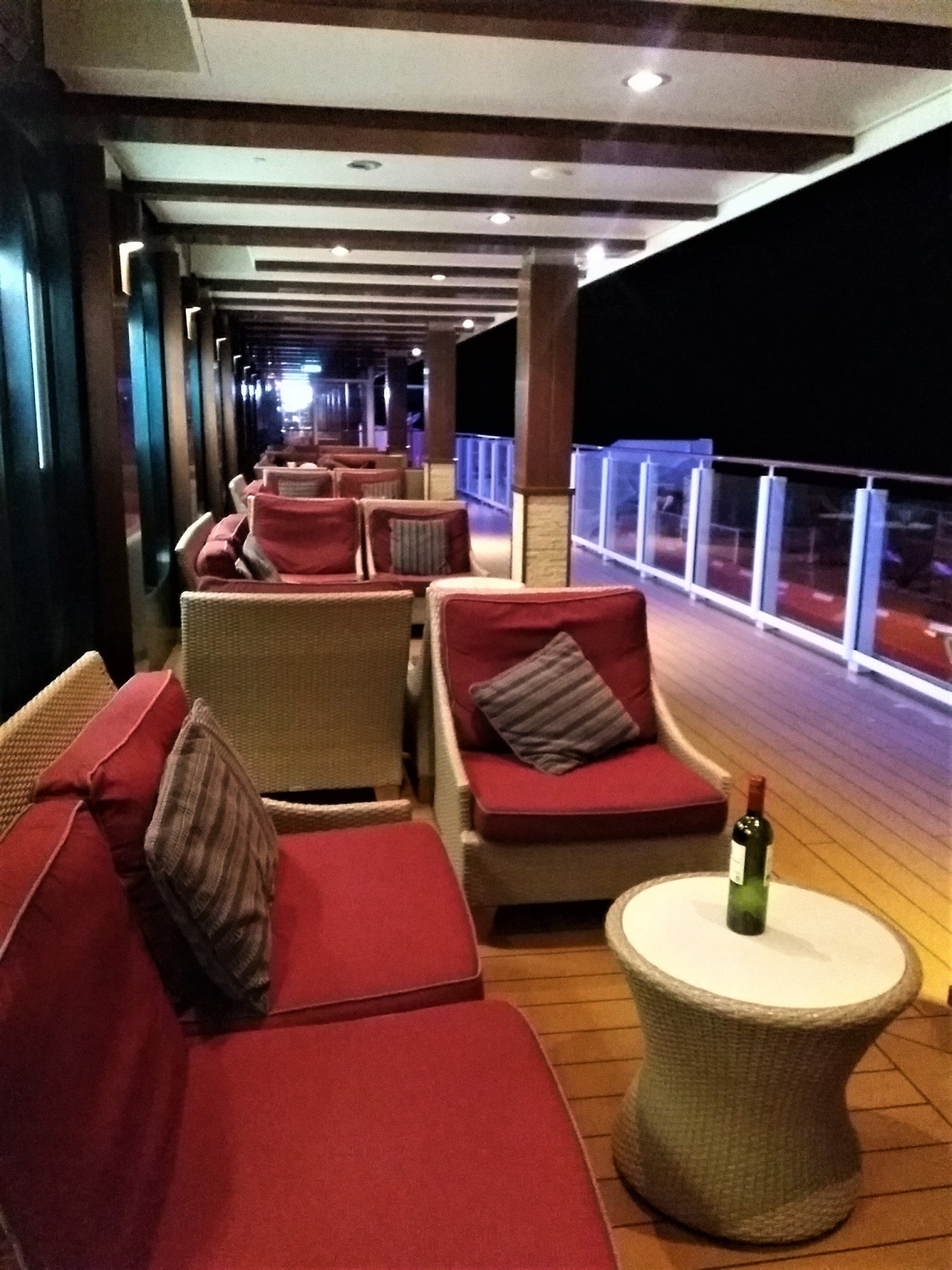 Norwegian Escape Waterfront