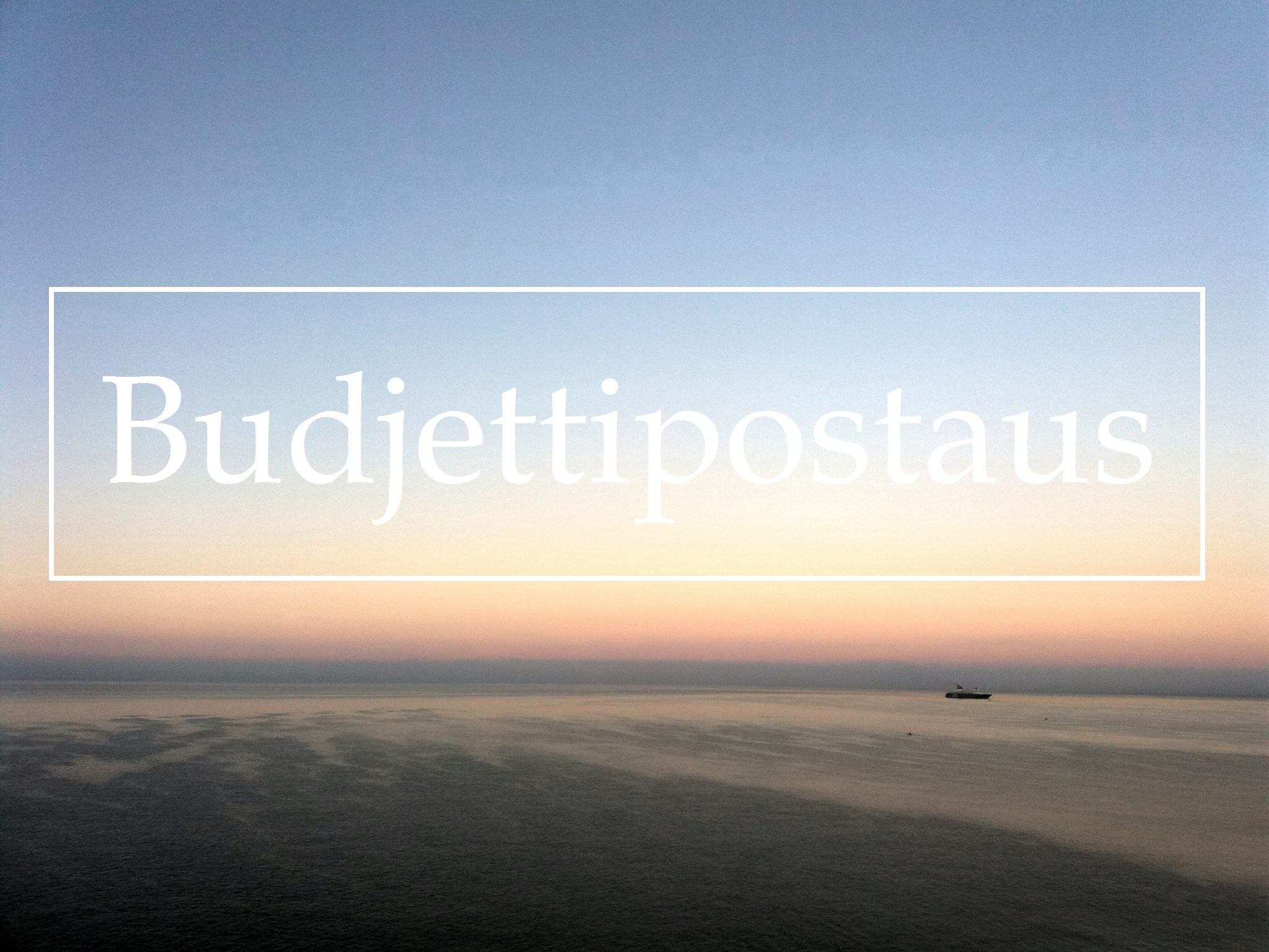 Budjettipostaus: Mitä maksoi Välimeren risteilymme sviitissä?