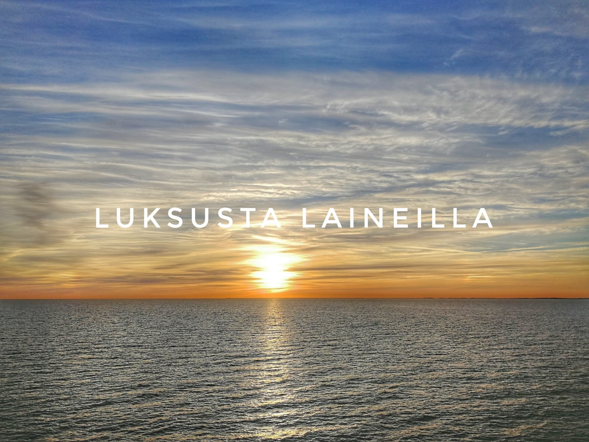 Tasokkaampi Tukholman risteily: Luksusristeily m/s Gabriellalla