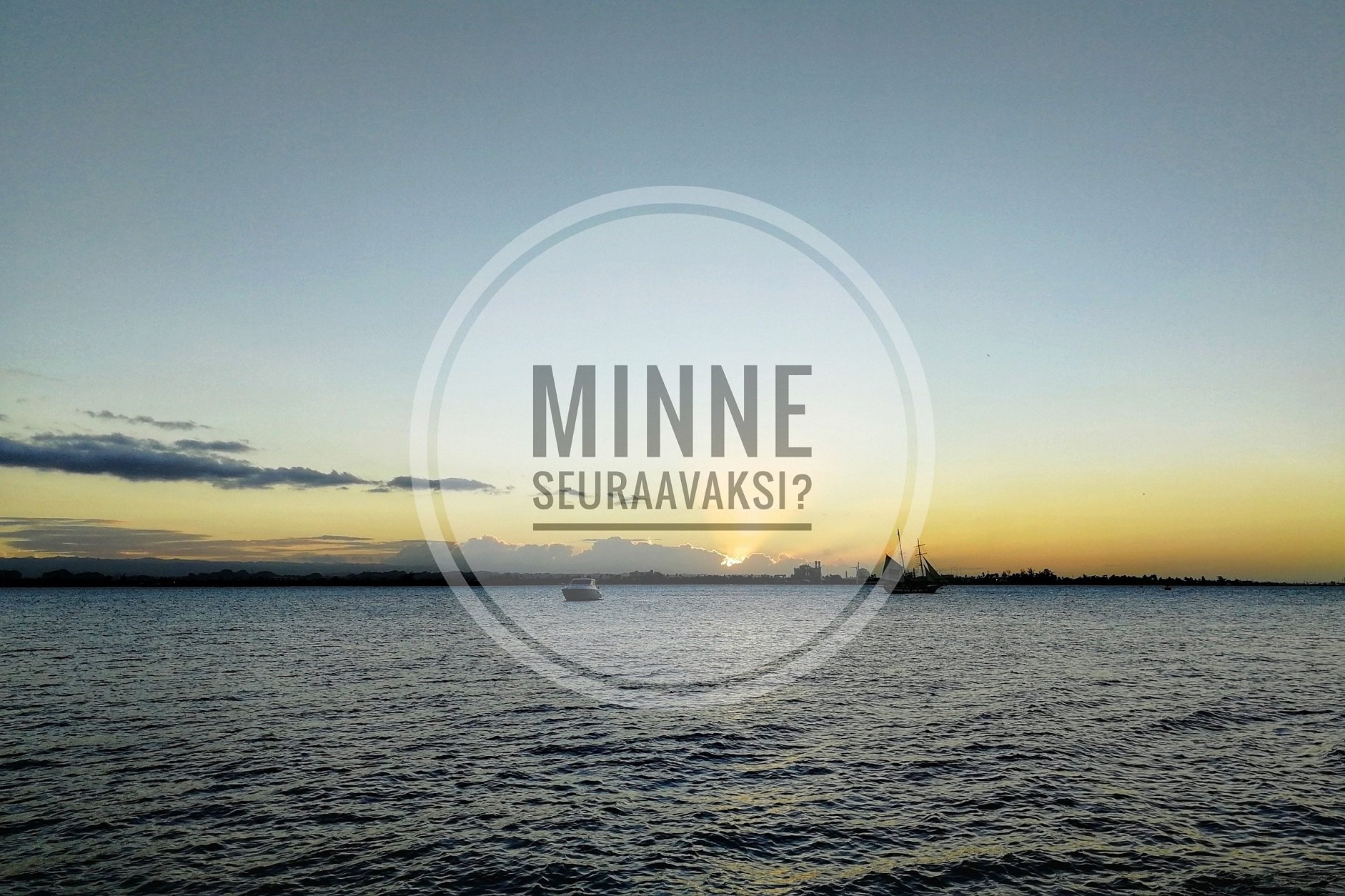 Niin meni matkasuunnitelmat uusiksi ja pikkukuulumisia samalla