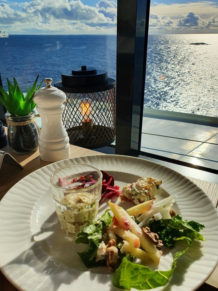 Viking Line buffet kasvisruoka