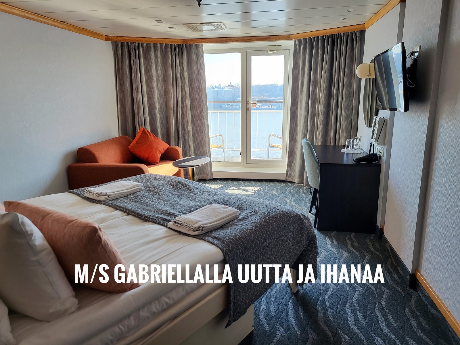 Herkkuja ja hyviä unia M/S Gabriellalla!