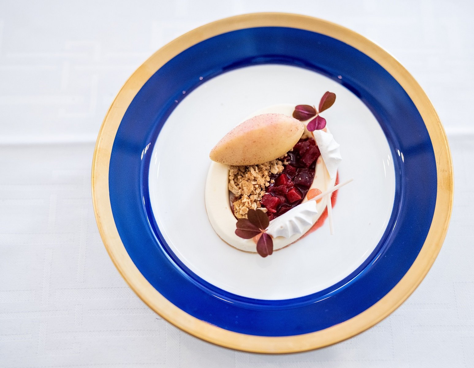 Tukholma Stadshushuskällaren Nobel-menu