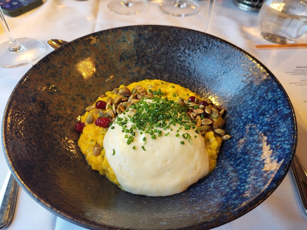 Viking Line erikoisristeily a la carte menu