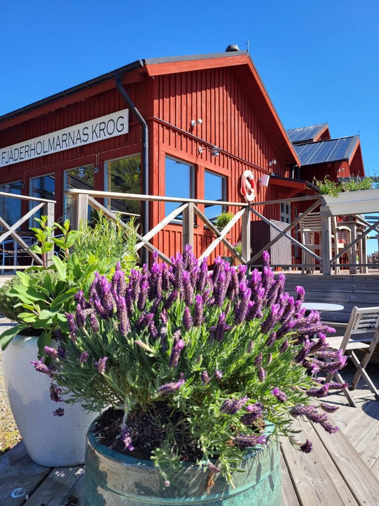 Tukholma Fjäderholmarna ravintolat