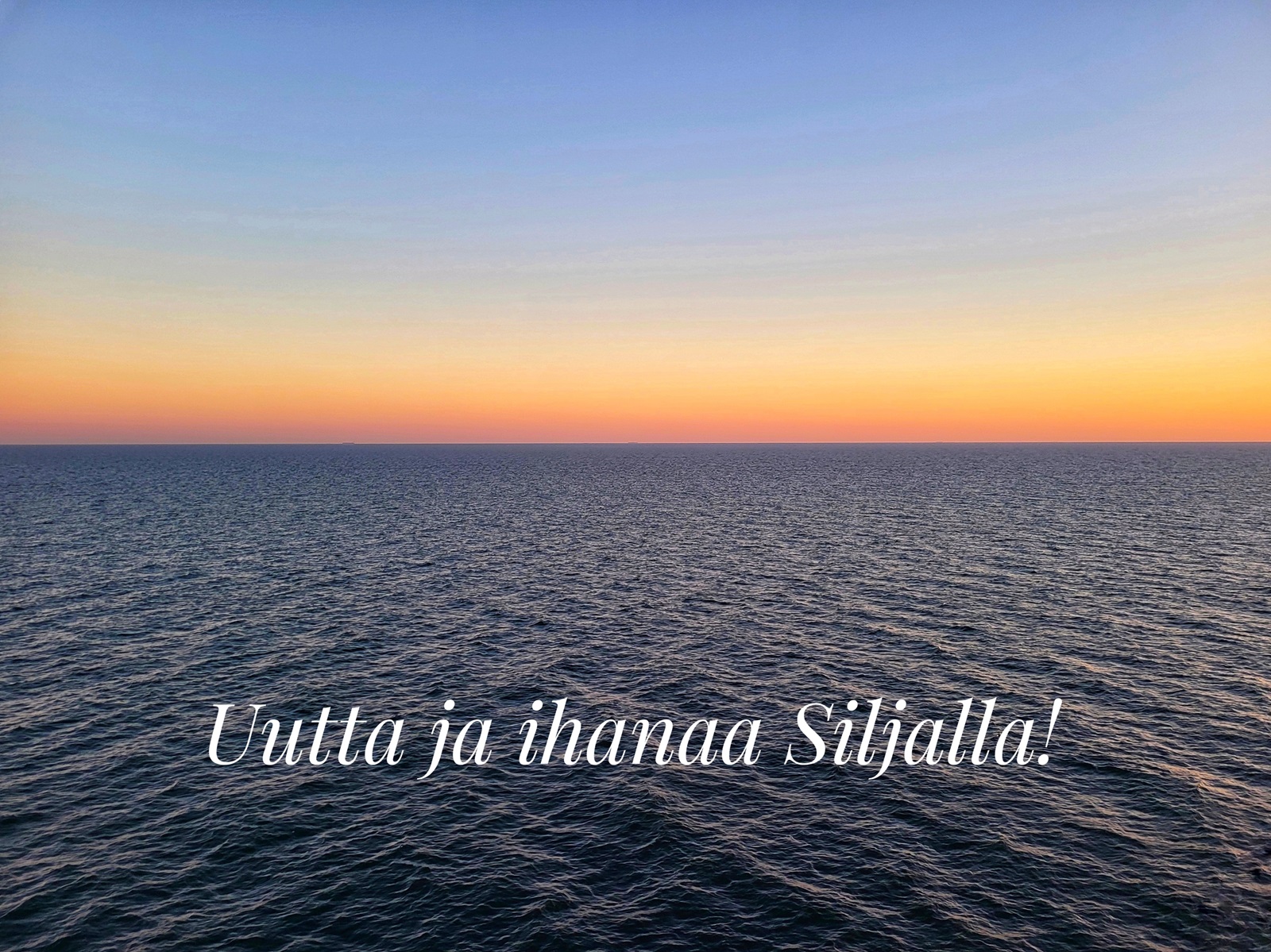 Herkkuja, uutta ja huippuviihdettä Tallink Siljalla!