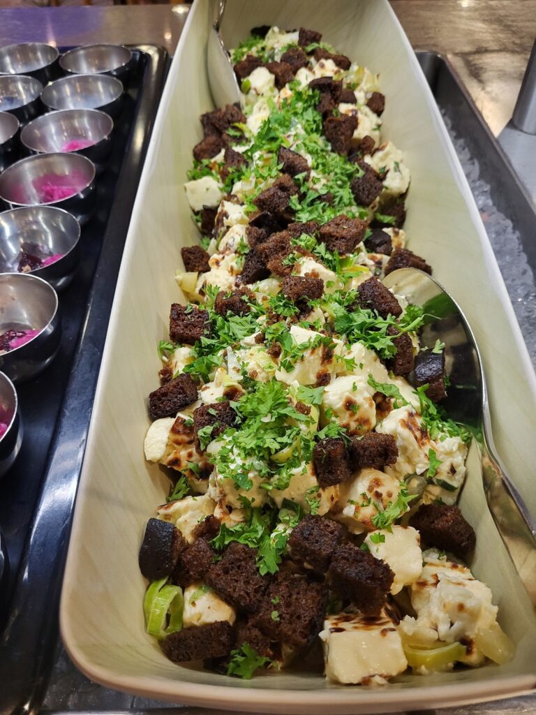 Eckerö Line joulubuffet kasvisruoka