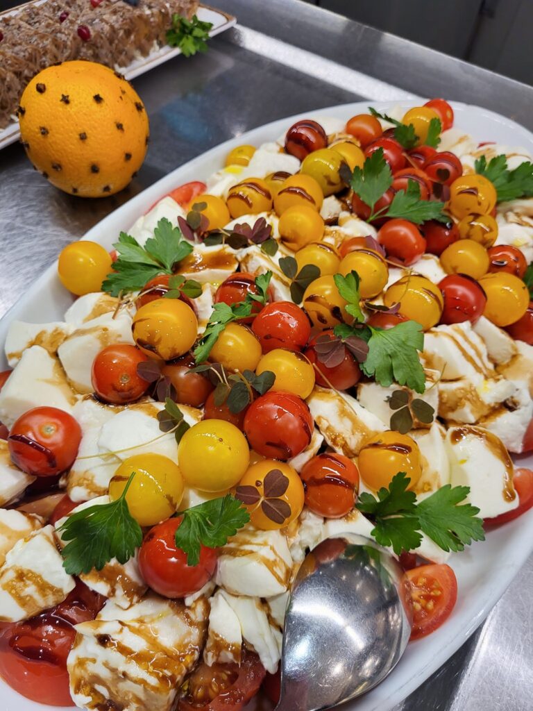 Tallink Silja joulubuffet kasvisruoka