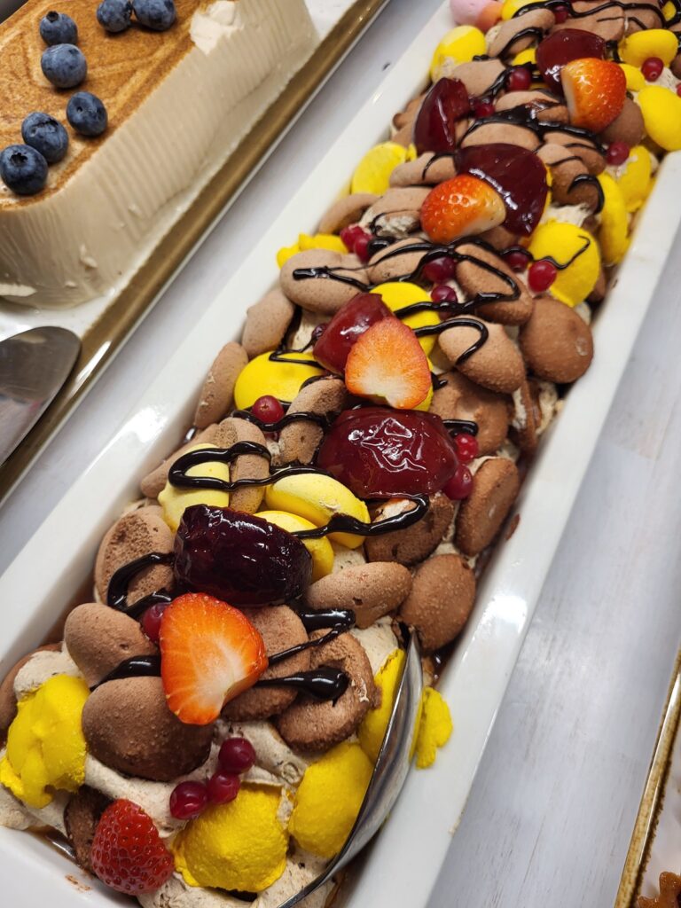 Tallink Silja joulubuffet jälkiruoka